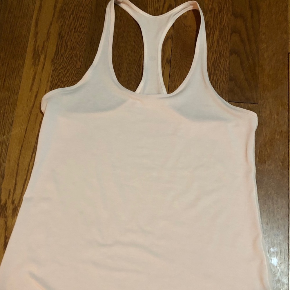 Lululemon Racerback tank size 6 light pink